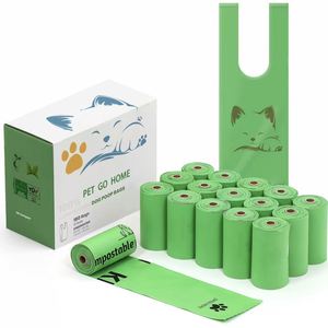 Custom Eco-Friendly <b>Compostable</b> Biodegradable Dog Poop <b>Bag</b> Holder Waste <b>Bags</b> Organizer with Customizable Options - Product Image 1
