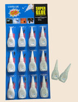 Loctiter Colle Krazy cyanoacrylate à séchage rapide Colle super adhésive liquide instantanée forte