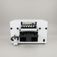 Impresora UV Plana Mini 4050 con Cabezales XP600/DX7 para Materiales Flexibles, Cuero y Hueso de Huevo, Doble Cabezal Automático, Tinta Nueva