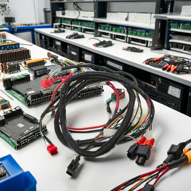 Complete Auto Electric Power Vehicle Engine Wiring Harness Manufacturer Custom Cable Assembly Automotive Wire Harness for Cars