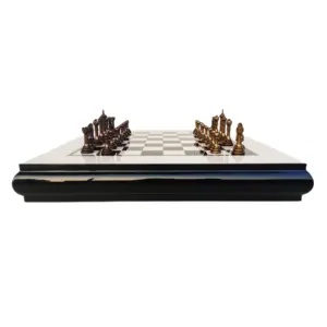 ファクトリーアウトレット木製ボードゲーム高品質木製ピアノペイントボード高級引き出しチェススーツ
