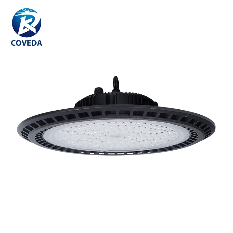 Gudang Lumen Tinggi Aluminium Smd Ip54 Luar Ruangan Tahan Air 100W 150W 200W 300W Ufo Led Cahaya Highbay