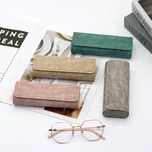 Conjunto de combinación de boutique de gama alta Popular, gafas de sol cuadradas geniales personalizadas, caja de paquete de estuche de gafas