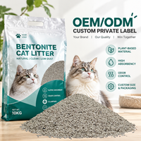 Litière pour chat en bentonite à forte absorption, en vrac, directement de l'usine, pour animaleries, chateries et fermes d'élevage de chats