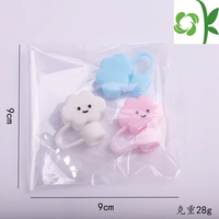 OKSILICONE Cache-paille en silicone de qualité alimentaire, anti-poussière, motif nuage, breloques 3D pour pailles de gobelets Stanley, accessoires pour tasses Stanley