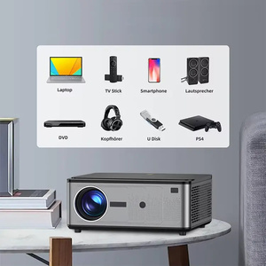 YDH-Z2 4K UHD Android 12 máy chiếu 2.4G WIFI 2400 ANSI LED Đèn chức năng âm thanh nổi 1.8-7m chiếu Hướng dẫn tập trung được xây dựng trong loa - Product Image 6