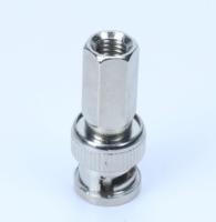 Adaptateur BNC mâle professionnel, connecteur coaxial RF, connecteur coaxial BNC mâle à visser, connecteur coaxial RG59/RG6