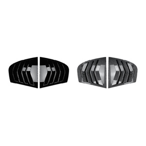 Bmw 3 Series E90 Triangular <b>Window</b> Louver Carbon Fiber Texture Adhesive <b>Decal</b> Car Modification Parts 2005-2011 - Product Image 1