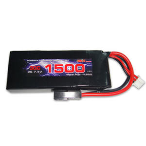 Высокое качество 7,4 В 30C 2S 1500 мАч Lipo 7,4 батарея пакет для страйкбол/пистолет/RC модель/Хобби - Product Image 1