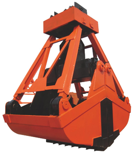 Grappin de type pétale pour grue, avec moteur électrique et accessoires hydrauliques, engrenage comme composant central - Product Image 1