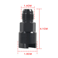 Wugeon 6AN 5/16 3/8 LS1/3 LS3 Tuyau de distribution de carburant en aluminium anodisé usiné CNC, raccord rapide basse pression pour automobile