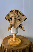 Quantité minimale de commande personnalisée/en gros : Foulards en soie à imprimé botanique de style rétro artistique vintage