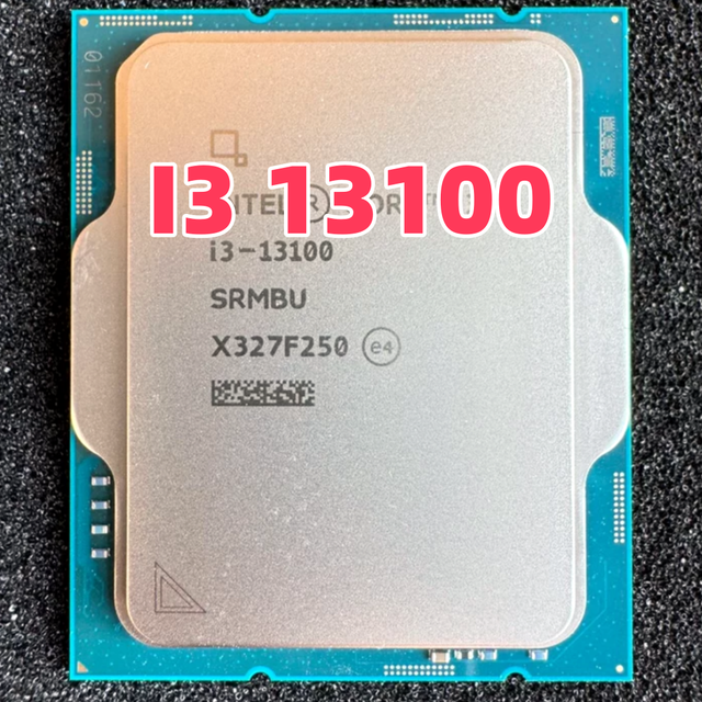 Wholesale 4-Core Desktop CPU Processor I3 13100/13100f 3.4GHz New Tray Package LGA 1700 Desktop CPU Processor I3 13th