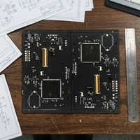 Carte de circuit imprimé intelligente BLE WiFi IoT FR-4 OEM/ODM pour le contrôle des cuisinières à induction, contrôleur électronique domestique