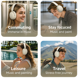 M6 Không Dây Tiếng Ồn Hủy Bỏ Tai Nghe New Arrival Ai Earbuds Thể Thao Tai Nghe Cho Điện Thoại Di Động Cho Chơi Game Ngoài Trời - Product Image 2