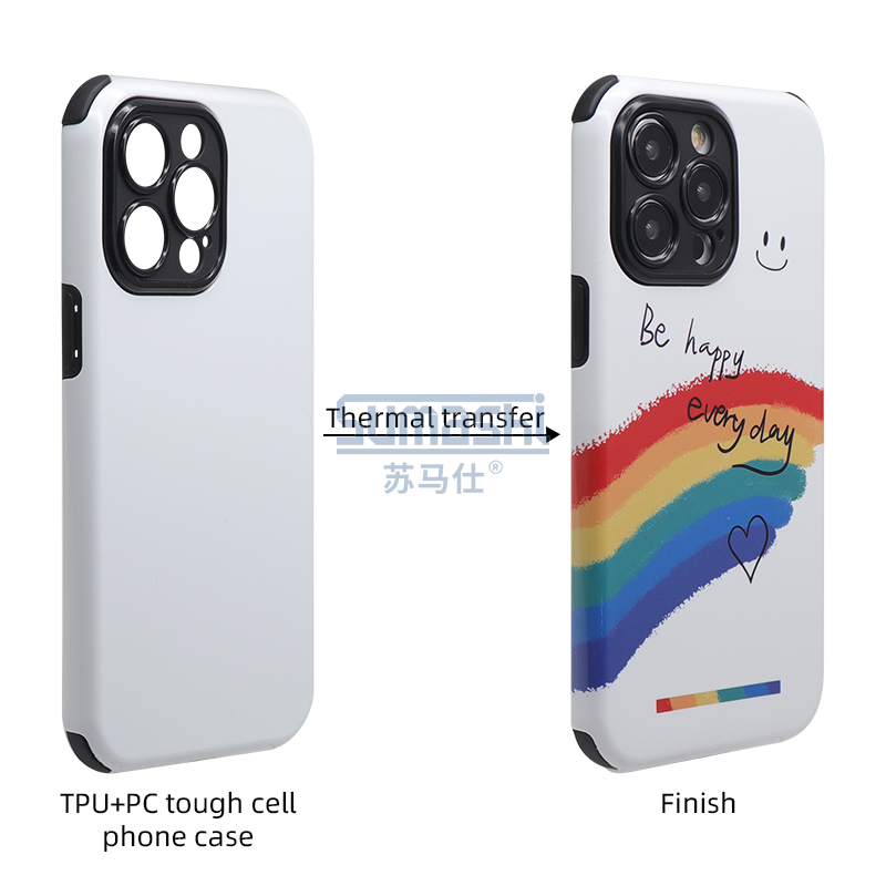 Blanc de cas de téléphone de sublimation
