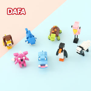 Caja ciega de la <span class=keywords><strong>serie</strong></span> Animal, juguetes de bloques de construcción con bonito compuesto, taza de bola de galleta de Chocolate para niños - Product Image 6