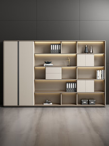 Boss Commercial Wooden Modern Filing Cabinet with Lock for <strong>Office</strong> <strong>Storage</strong> Made in China Mail Packed - Product Image 2