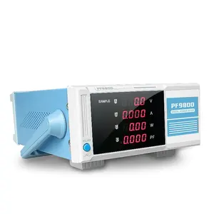 PF9800 Penganalisa Daya Listrik, Pengukur Daya Digital 220V AC