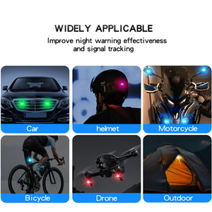 Đèn LED RGB Nhấp Nháy Xe Máy Đèn LED Flash Vị Trí Không Dây Đèn Máy Bay Máy Bay Trực Thăng Đèn Cảnh Báo Phụ Kiện Xe Hơi - Product Image 5