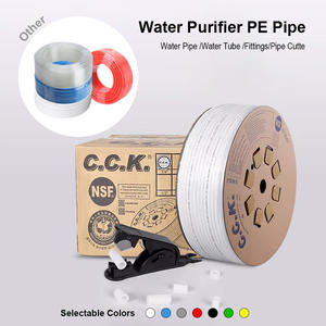 ท่อน้ำ PE แบบยืดหยุ่นสำหรับระบบกรองน้ำ <span class=keywords><strong>RO</strong></span> ท่อแรงดันสูง1/4นิ้ว6.35มม. สีขาว CCK - Product Image 6