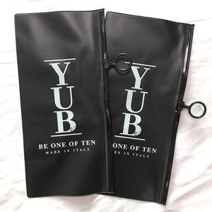 Custom Printed Plastic Black Color Zip Lock <b>Bags</b> Pvc <b>Clear</b> Frosted - Product Image 4
