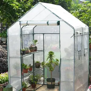 Ветрозащитная теплица для выращивания растений, простой в установке, натуральный дом, маленькая теплица для сада
