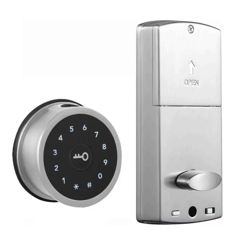 Tuya APP Electronic Digital Fingerprint Deadbolt Smart Security Door Lock For Home