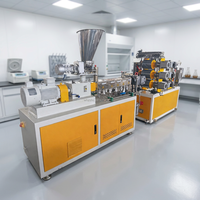 Extrudeuse monovis de laboratoire, Calandre à trois rouleaux pour matériaux thermoplastiques (UPVC, PS, PVC, HDPE, LLDPE, ABS, PP, TPO, EVA) – Haute précision