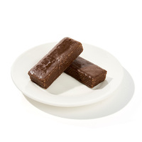 Barra de Galleta Crujiente de Chocolate y Cacao Premium, Snack Dulce, Postre, Fabricante y Proveedor OEM ODM