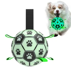 Good quality chewing interactive toy digital pet private label pet toys,cotton rope tpr pet dog chew toys ball