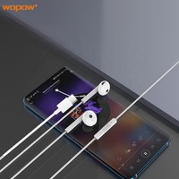Headset Digital Semi In-Ear Berkabel Super Tahan Lama untuk Panggilan, Olahraga, Musik, dan Gaming, Tipe C, untuk iPhone 17 16 15 Pro