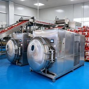 Lyophilisateur en acier inoxydable 180 kg, équipement de lyophilisation, facile à nettoyer - Product Image 3