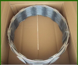 Alambre de Acero Galvanizado en Caliente, Tipo Espiral Recta, Tipo <span class=keywords><strong>Concertina</strong></span>, para Protección, <span class=keywords><strong>Precio</strong></span> al por Mayor - Product Image 5