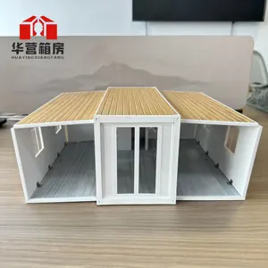 Dịch vụ công nghệ cho nhà CONTAINER mở rộng 40ft 2 phòng ngủ hoặc 3 phòng ngủ gấp container nhà mở rộng container