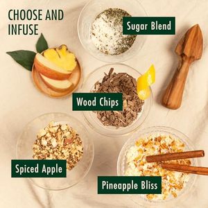 <span class=keywords><strong>Kit</strong></span> d'infusion de <span class=keywords><strong>rhum</strong></span> artisanal plantes et épices naturelles pour cocktails faits maison cadeau de Noël pour hommes femmes nouveautés de fête - Product Image 4