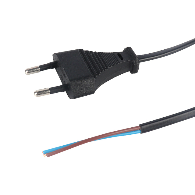 2.5A 220v Euro 2 Pin Electric Plug to Iec Figure 8 C7 Power Cord