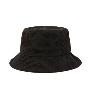 Cappello a secchiello in cotone personalizzato a tesa larga con foglia ricamata in velluto a coste/cartone animato per la pesca Casual per uso quotidiano - Product Image 5