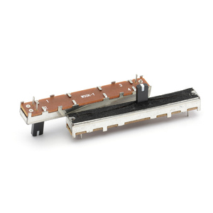 Potenciómetro deslizante lineal de 10K Ohmios y 45mm de recorrido con posicionamiento central, simple/doble, <span class=keywords><strong>para</strong></span> mezclador de sonido de juguete - Product Image 1