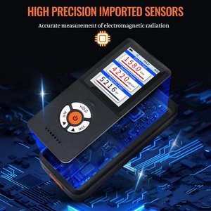 Medidor de Campos Electromagnéticos (EMF), Versión Mejorada 3 en 1 Recargable, Detector de Radiación de Campo Electromagnético para Inspecciones de EF, RF, MF, EMF y Caza de Fantasmas - Product Image 6
