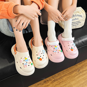 <span class=keywords><strong>Zuecos</strong></span> con Perforaciones Florales, Suela de EVA, Colores Pastel, Tallas 35-40, Zapatos de Playa para Exteriores, Estilo <span class=keywords><strong>Enfermera</strong></span> - Product Image 4