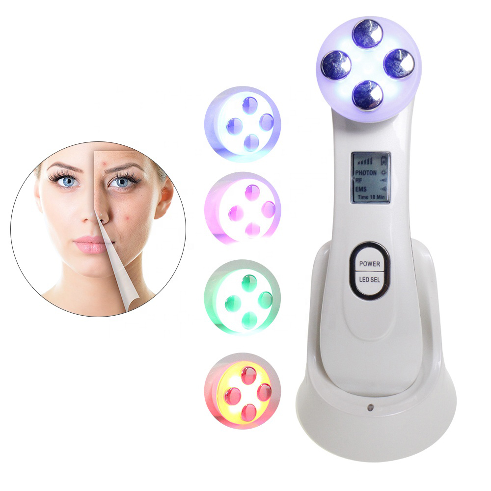 Beauty Massager Hot Cold Hammer Ultrasonic Cryotherapy Facial Lifting Massager Face Body Spa Ion Beauty machine