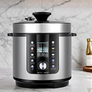 Olla a presión eléctrica de acero inoxidable 16 en 1 6QT multifuncional para olla de cocina de calor instantáneo ajustable para el hogar - Product Image 1