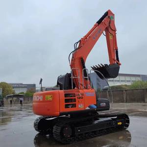 Excavadoras Hitachi ZX120 ZX120-3 originales fabricadas en Japón, excavadoras Hitachi de 12 toneladas de tamaño mediano, máquina Hitachi para movimiento de tierras, pocas horas de uso, lista para enviar. - Product Image 4