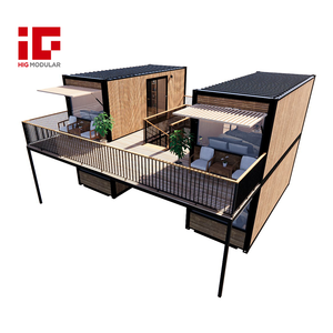 Hotel Modular en Contenedores con Estacionamiento en Alquiler, Hotel Resort de 2 Pisos con Vista al Mar, Habitaciones Decoradas con Estilo del Sudeste Asiático - Product Image 1