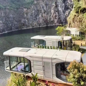 Capsule spatiale mobile, maison mobile, hôtel, camping en plein air, support pour B&B mobile, cabine mobile, chambre mobile - Product Image 2