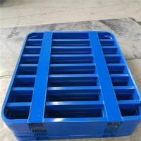 Plateforme en acier épaissi pour chariot élévateur Depotfit, charge statique personnalisable, entrepôt à quatre entrées, palette d'atelier en fer 4-en-1
