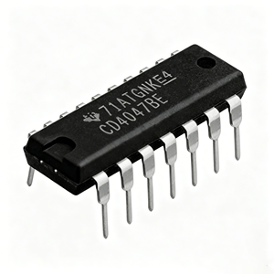 เดอรี่ สตาร์ CD4047BE มัลติไวเบรเตอร์แบบพลังงานต่ำชนิดเสถียร/ไม่เสถียร - Product Image 2