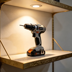 Taladro Inalámbrico de <span class=keywords><strong>18V</strong></span> de 1/2 pulgada, Juego de Taladro Eléctrico Multifuncional de 10nm, <span class=keywords><strong>Destornillador</strong></span> Inalámbrico para Bricolaje en el Hogar - Product Image 3