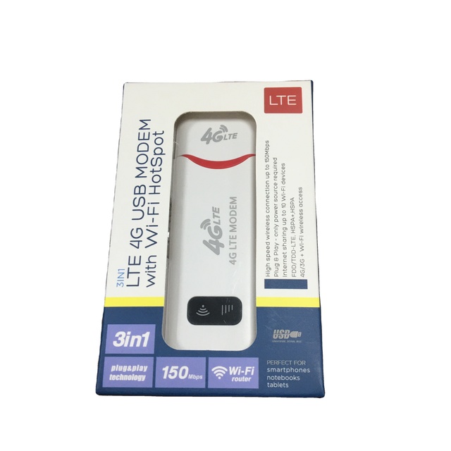 150mbps 4G 3G USB Modem Support B1/B3/B5 Dongle With SIM Card Slot Wifi Router